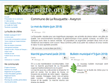 Tablet Screenshot of larouquette.org